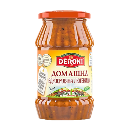 DERONI едросмляна домашна лютеница 525г