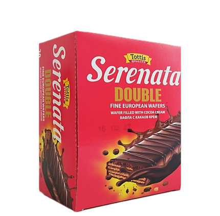 SERENATA DOUBLE – КУТИЯ КАКАОВИ ВАФЛИ 20x48г
