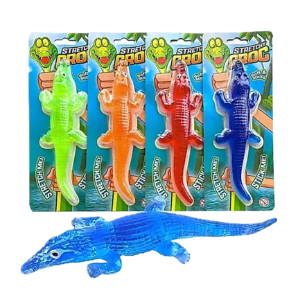Stretch Croc еластичен крокодил в различни цветове за игра и колекциониране