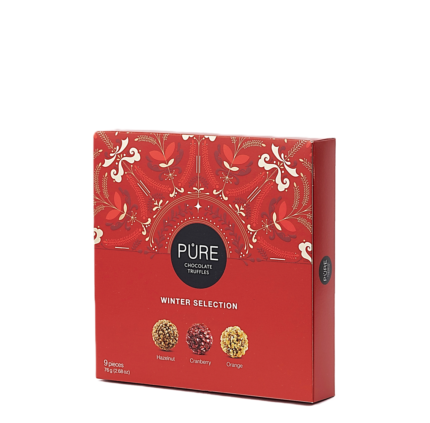PURE WINTER RED ШОКОЛАДОВИ ТРЮФЕЛИ 76г