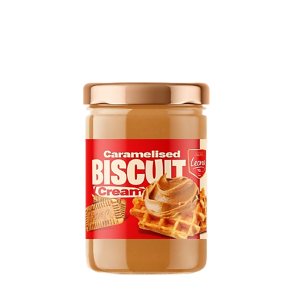 Leona Caramelised Biscuit Cream крем от карамелизирани бисквити 400г