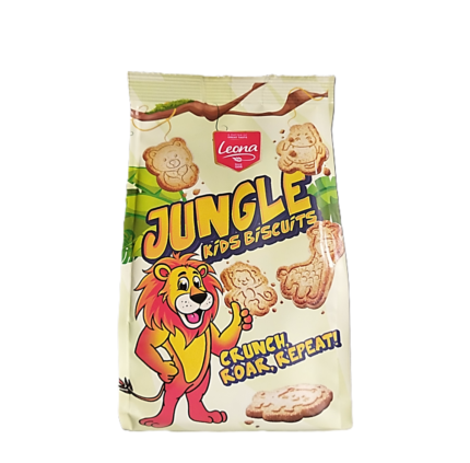Leona Jungle Biscuits детски бисквити животни 200г