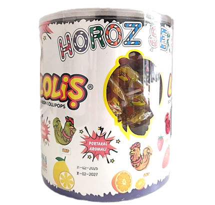LOLIS близалки захарни петлета 120бр.