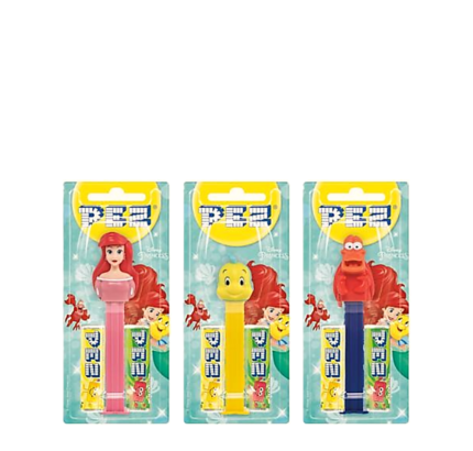 PEZ The Little Mermaid бонбони с диспенсър