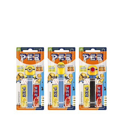PEZ Minions бонбони с диспенсър