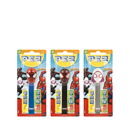 PEZ Spiderman бонбони с диспенсър