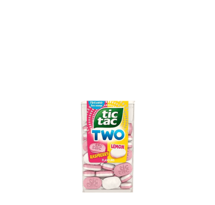 Tic Tac TWO дражета малина и лимон без захар