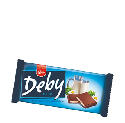 Leona Deby шоколад с млечен вкус 75г