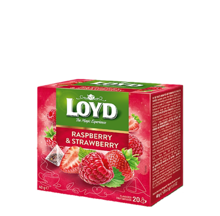 LOYD плодов чай малина и ягода 20 пакетчета
